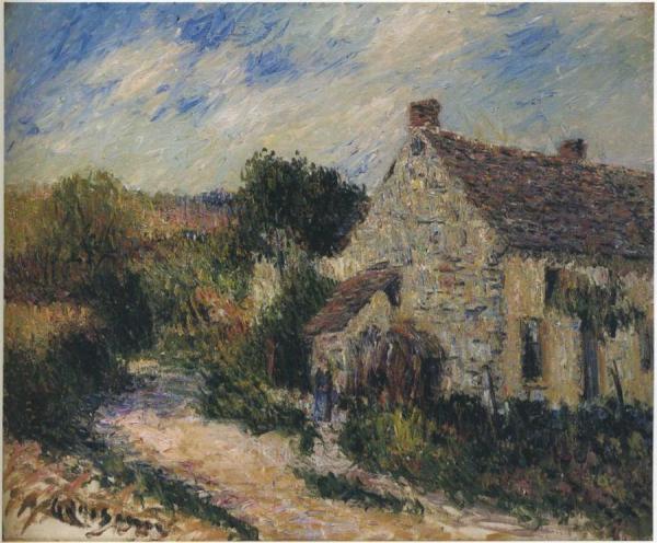 Village Road by Gustave Loiseau