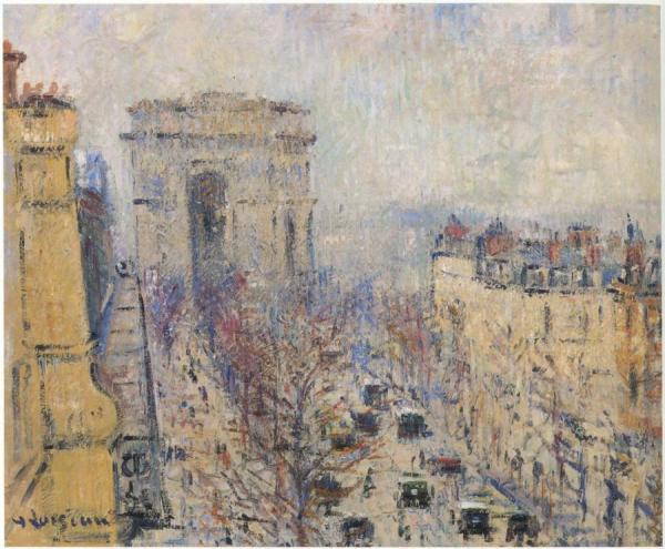 Wagram Avenue by Gustave Loiseau