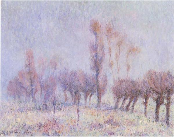 Willows In Fog by Gustave Loiseau