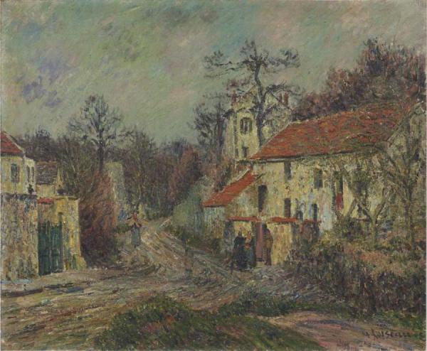 Winter In Chaponival by Gustave Loiseau
