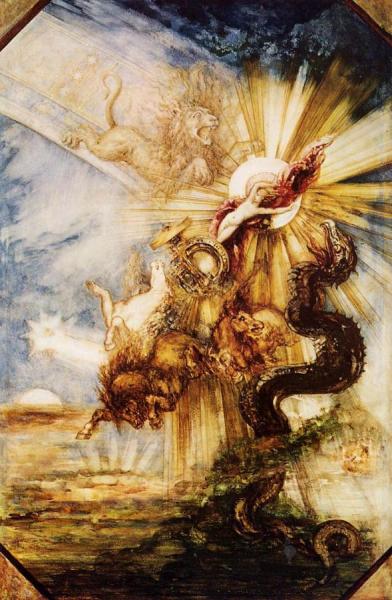 Phaeton by Gustave Moreau Oil Painting Reproductions