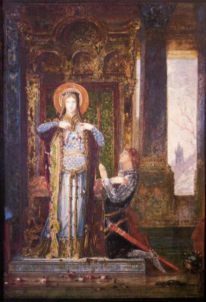 Saint Elisabeth Of Hungary by Gustave Moreau