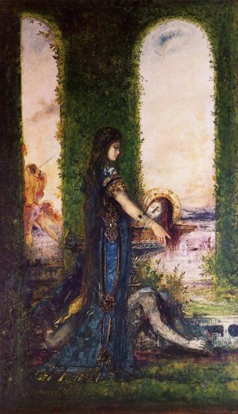 Salome In The Garden by Gustave Moreau