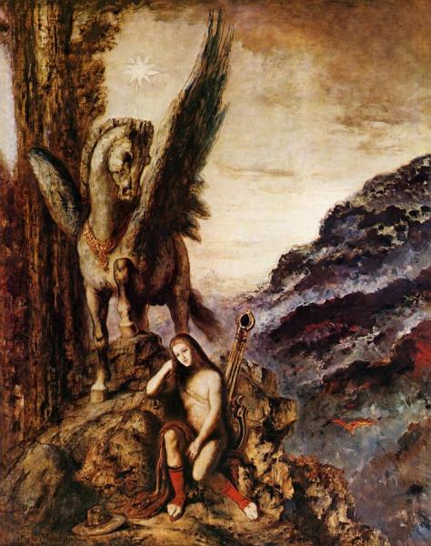 The Poet As A Wayfarer by Gustave Moreau