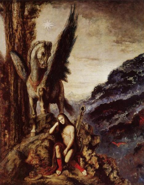 The Travelling Poet by Gustave Moreau
