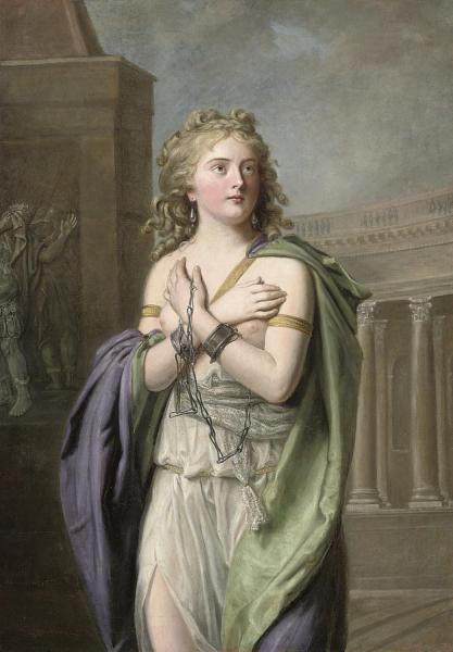 Zenobia, Queen Of Palmyra, In Chains by Guy Head
