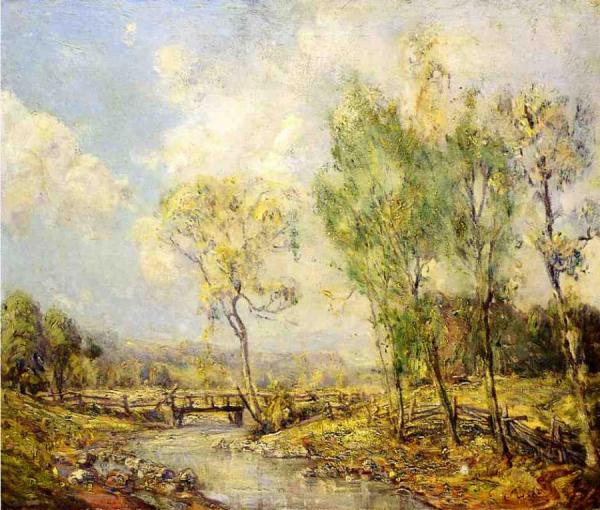 Country Landscape by Guy Orlando Rose