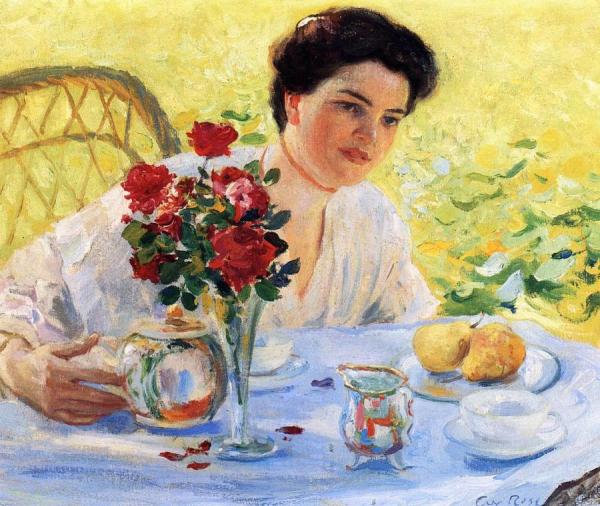 Five O'clock by Guy Orlando Rose