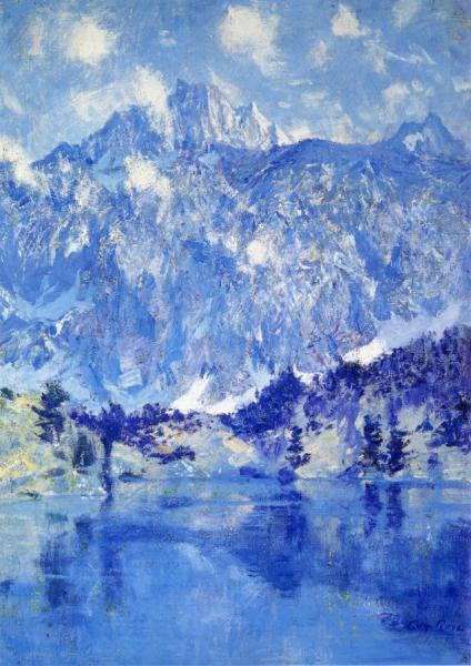In The Sierra by Guy Orlando Rose