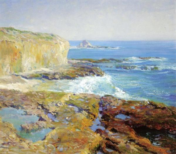 Laguna Rocks, Low Tide by Guy Orlando Rose Oil Painting Reproductions