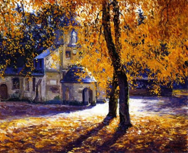 Notre Dame De Grace, Honfleur by Guy Orlando Rose