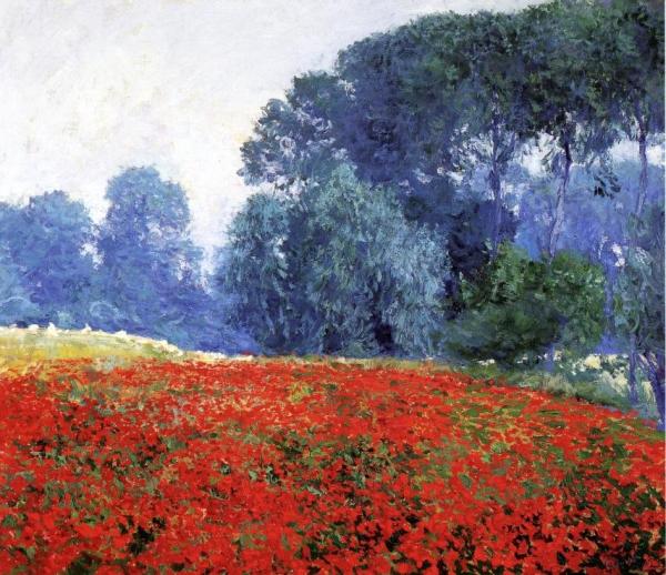 Guy Orlando Rose Poppy Field