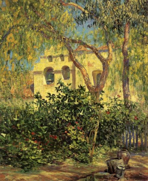 San Gabriel Mission by Guy Orlando Rose Oil Painting Reproductions
