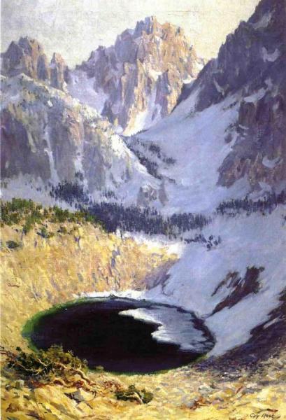 The Blue Pool Near Mt. Whitney by Guy Orlando Rose