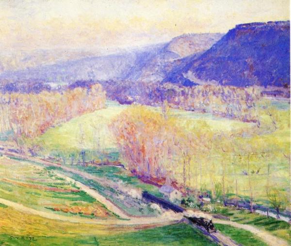 The Valley Of The Seine by Guy Orlando Rose