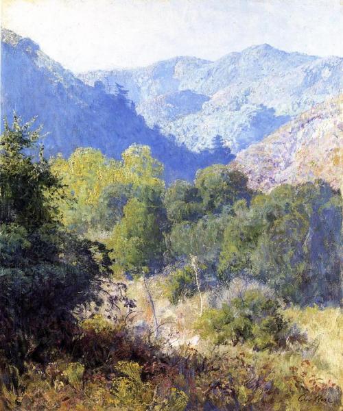 View In The San Gabriel Mountains by Guy Orlando Rose