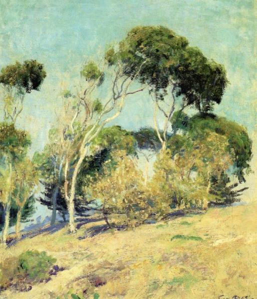Windswept Trees, Laguna by Guy Orlando Rose
