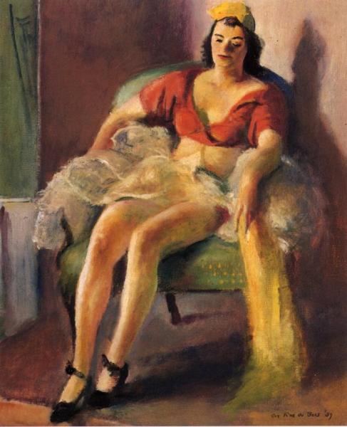 Guy Pene Du Bois Dancer Resting