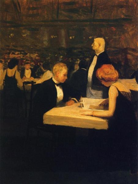 Dining Out by Guy Pene Du Bois