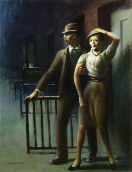 Le Voil by Guy Pene Du Bois Oil Painting Reproductions