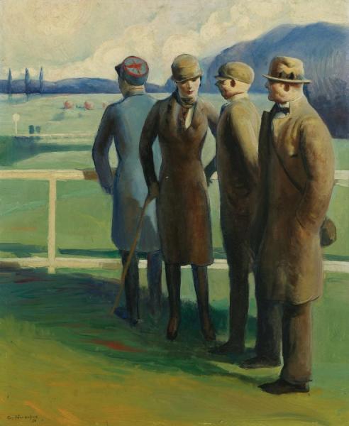Longchamps Race Track by Guy Pene Du Bois