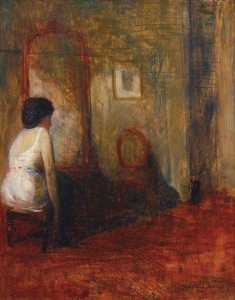 Nude In An Interior by Guy Pene Du Bois