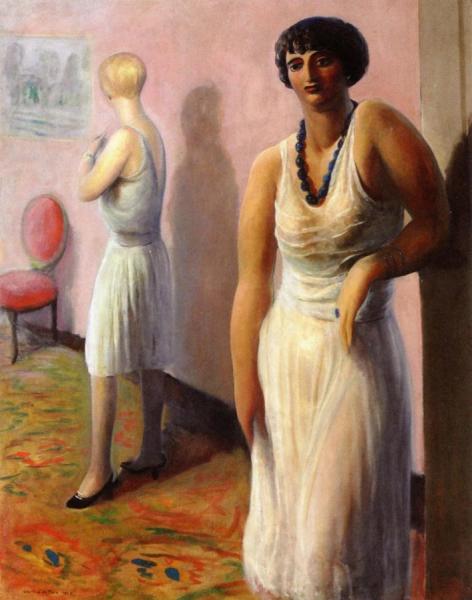 Old Styles And New by Guy Pene Du Bois Oil Painting Reproductions