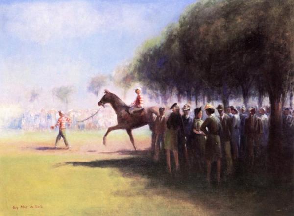 Race Day, Saratoga by Guy Pene Du Bois