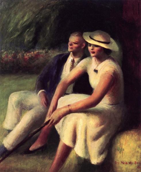 Guy Pene Du Bois Sunday Walkers