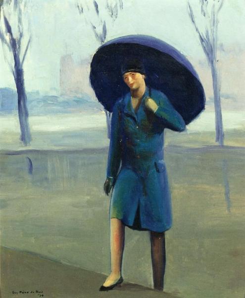 Woman In Brooklyn by Guy Pene Du Bois