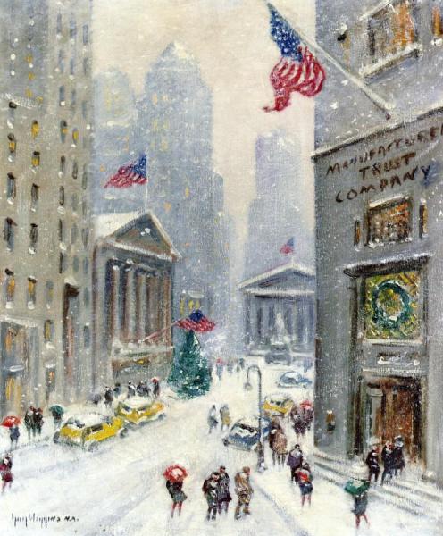 Guy Wiggins Christmas Eve On Broad Street