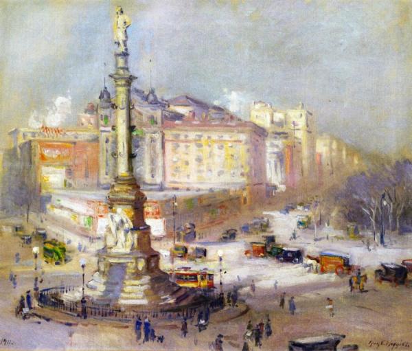 Columbus Circle by Guy Wiggins