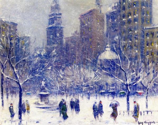 In Madison Square by Guy Wiggins