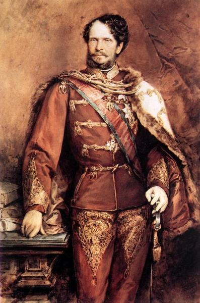 Count Gyula Andrássy by Gyula Benczúr Oil Painting Reproductions