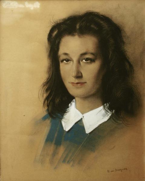 Portrait Of A Young Woman by Han Van Meegeren