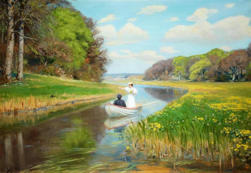 Spring, 1896 by Hans Andersen Brendekilde