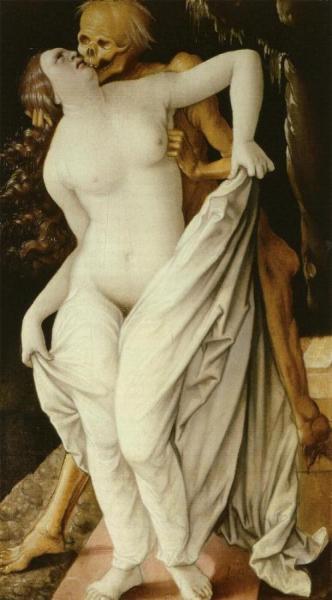 Death And A Woman by Hans Baldung Grien