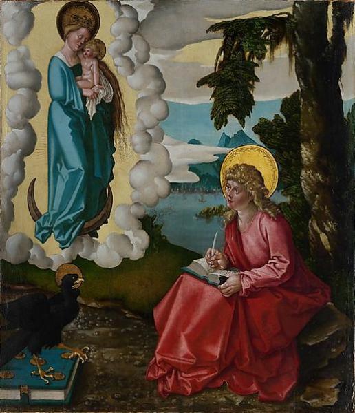 Saint John On Patmos by Hans Baldung Grien