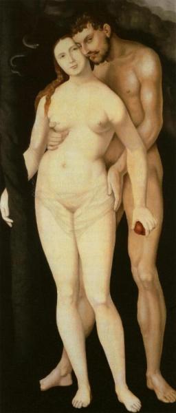 The Fall Of Man (der Sündenfall) by Hans Baldung Grien