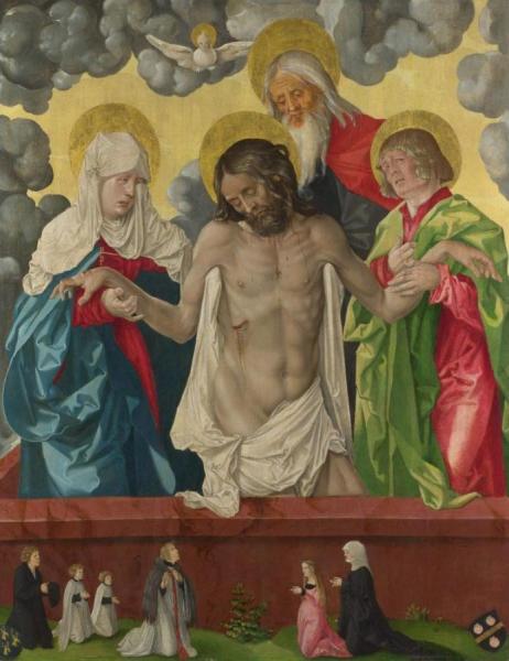 The Trinity And Mystic Pieta by Hans Baldung Grien