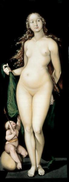 Venus And Cupid by Hans Baldung Grien