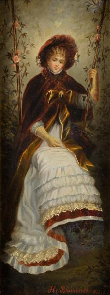 Lady Of The Belle Epoque by Hans Brunner