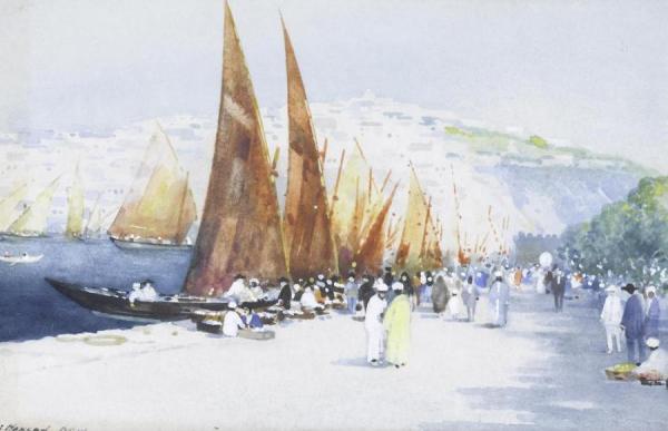 Port Of Oran, Algeria by Hans Hansen