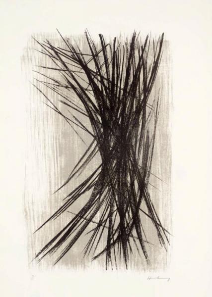 L10,1957 by Hans Hartung