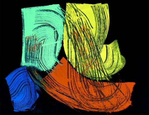 T1971-e34 by Hans Hartung Oil Painting Reproductions