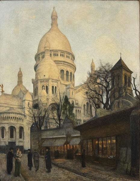 Sacre Coeur by Hans Heyerdahl