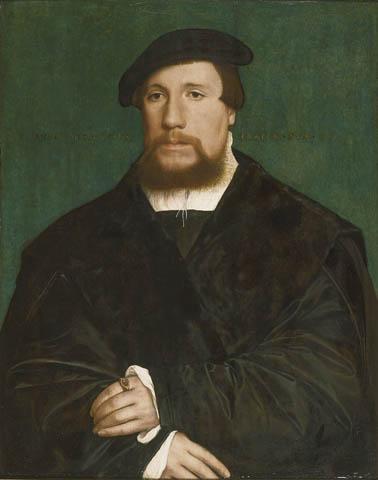 A Hanseatic Merchant by Hans Holbein The Younger Oil Painting Reproductions