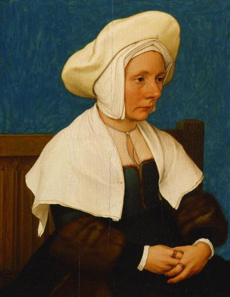 Hans Holbein The Younger A Woman,holbein Portrait