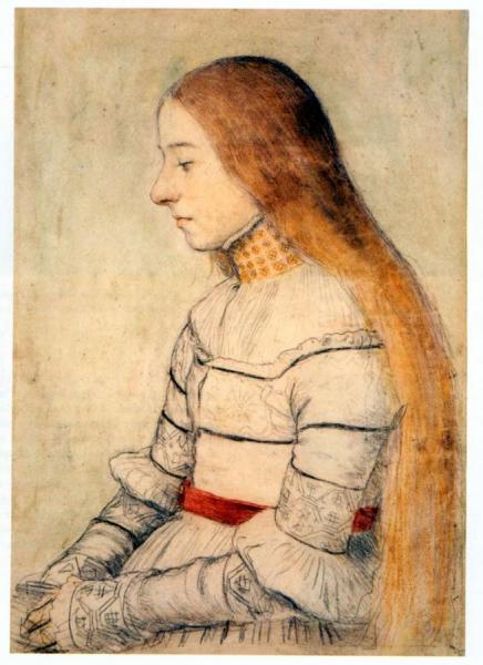 Anna Meyer by Hans Holbein The Younger