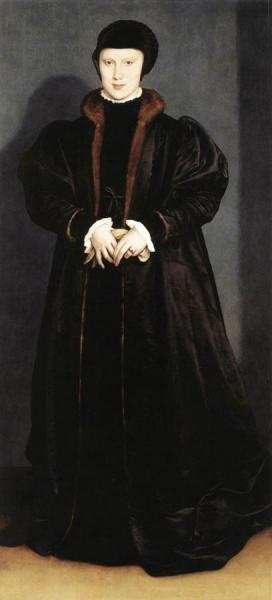 Christina Of Denmark, Duchess Of Milan by Hans Holbein The Younger Oil Painting Reproductions
